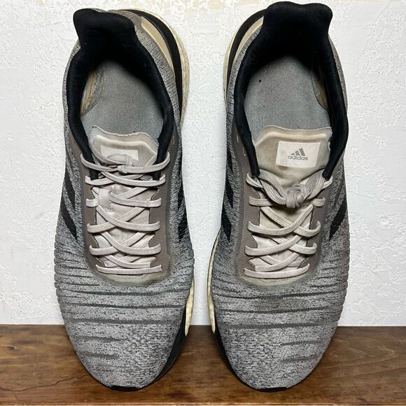 Adidas Mens Solar Drive Boost Grey Running Shoes 13 - Picture 11 of 13